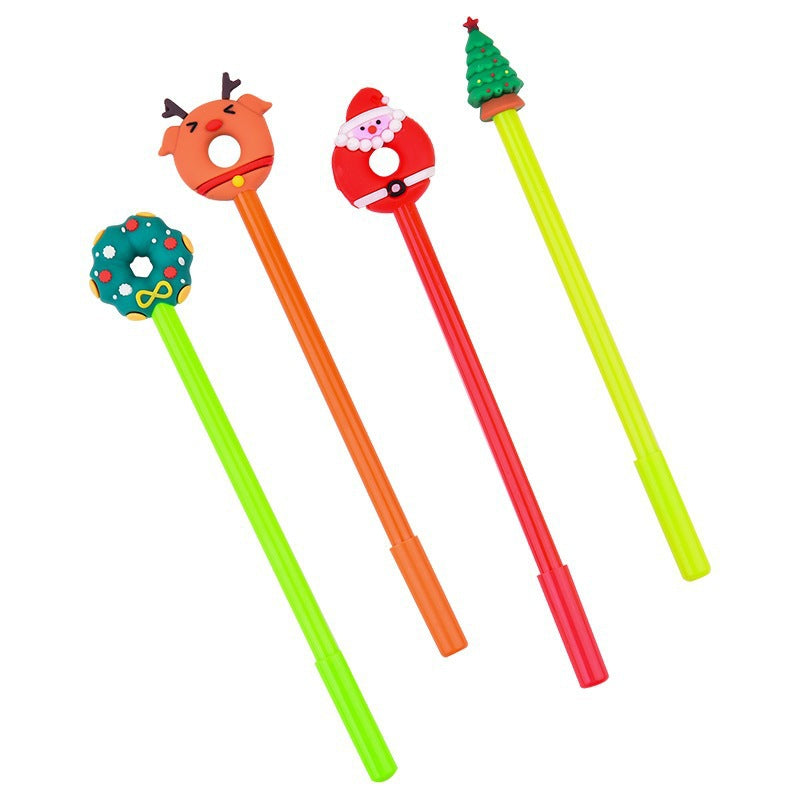 Wholesale 20PCS Christmas Creative Plastic Gel Pens